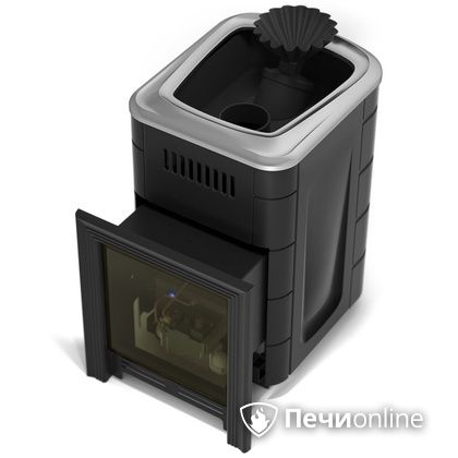 Газовая печь для бани TMF Таймыр Мини 2017 Carbon закрытая каменка антрацит в Красноуфимске